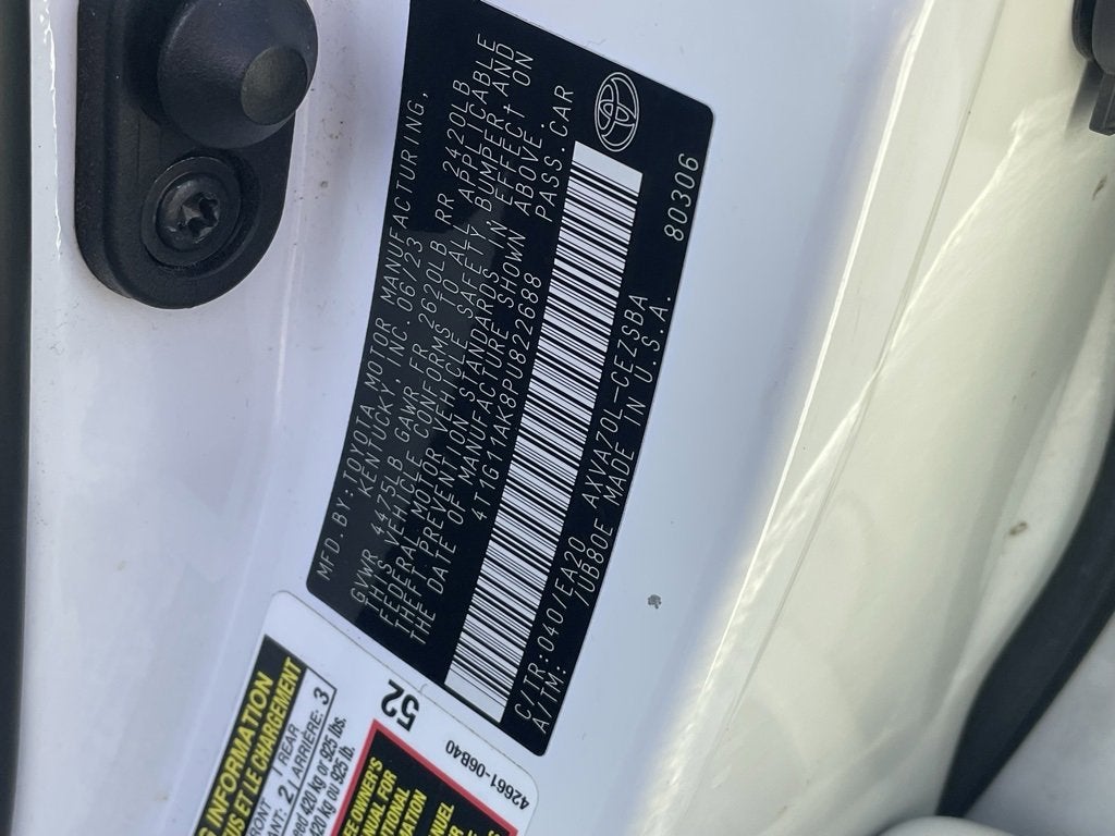 2023 Toyota Camry SE