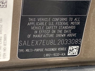 2020 Land Rover Defender X
