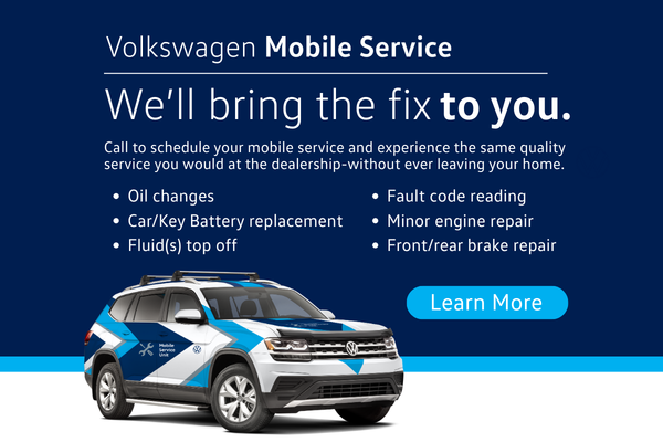 Learn more about Volkswagen Mobile Service at Crain VW