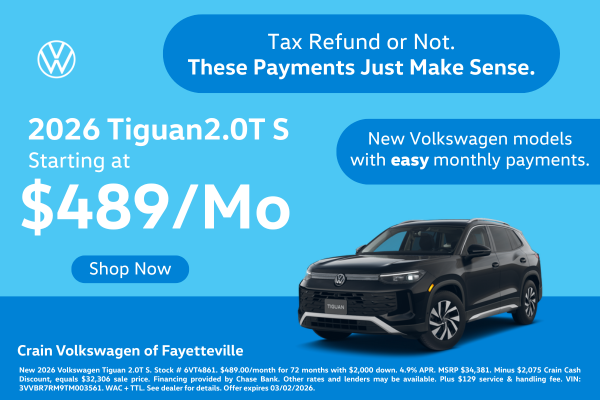 Browse New Tiguan Inventory