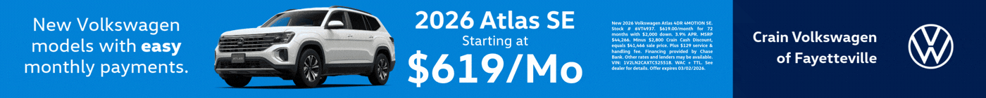 Vehicle Offers on New Volkswagens