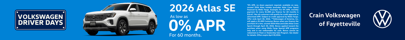 Vehicle Offers on New Volkswagens