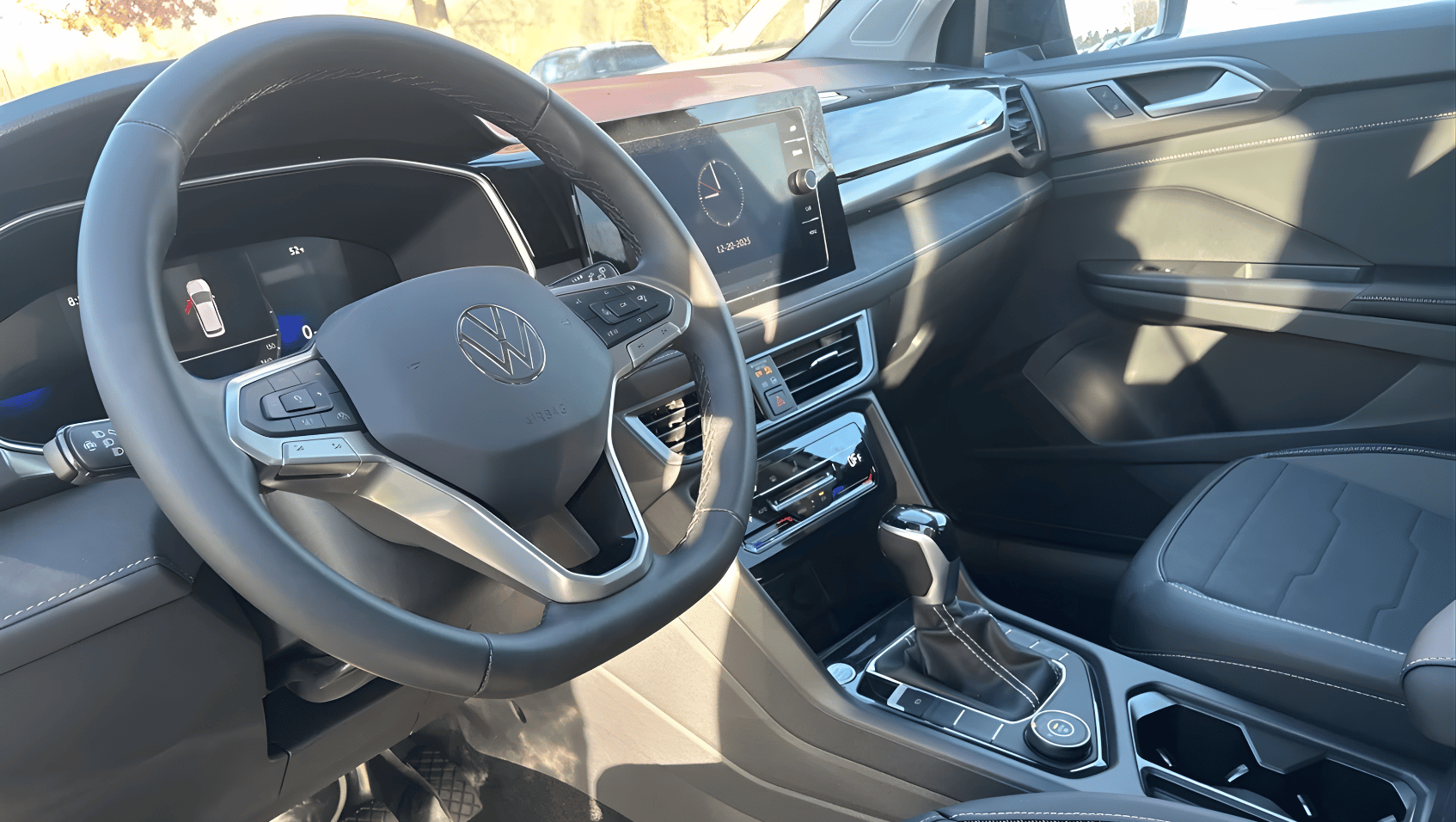 Interior view of 2026 Volkswagen Taos in Fayetteville, AR