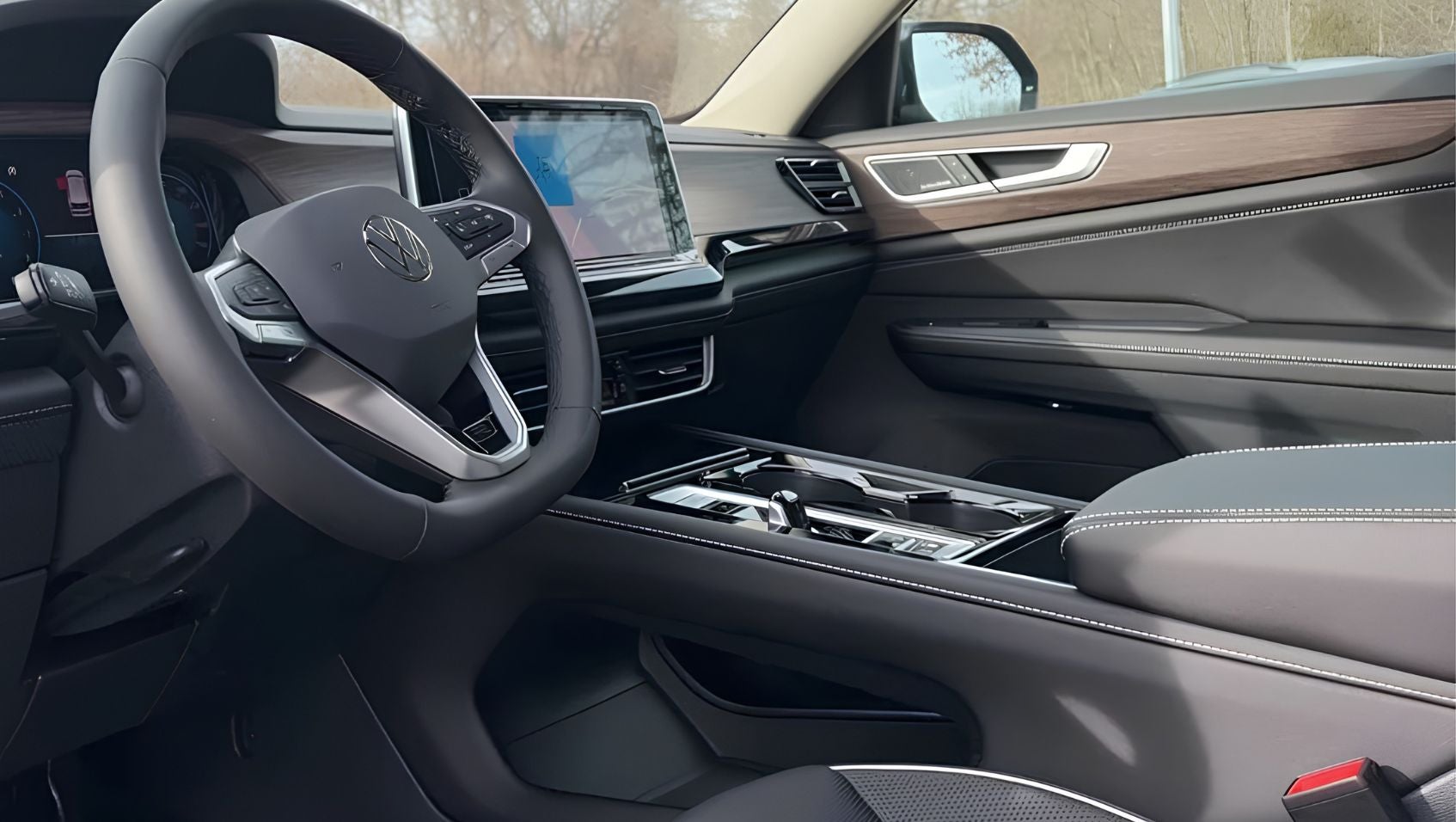 Interior view of 2026 Volkswagen Atlas in Fayetteville, AR
