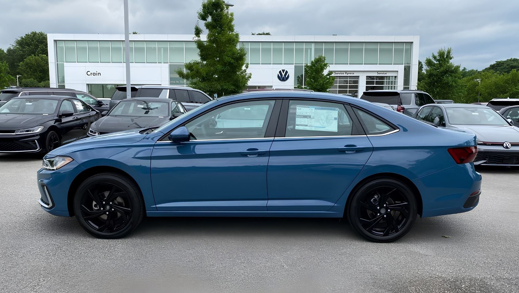 Side view of 2026 Volkswagen Jetta in Fayetteville, AR