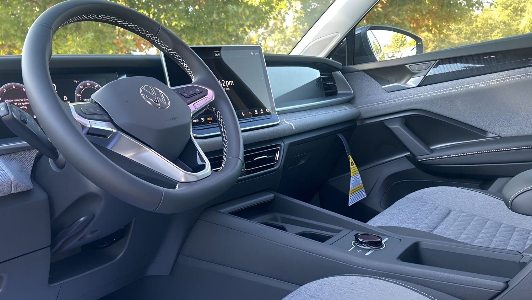 Interior view of 2026 Volkswagen Tiguan in Fayetteville, AR