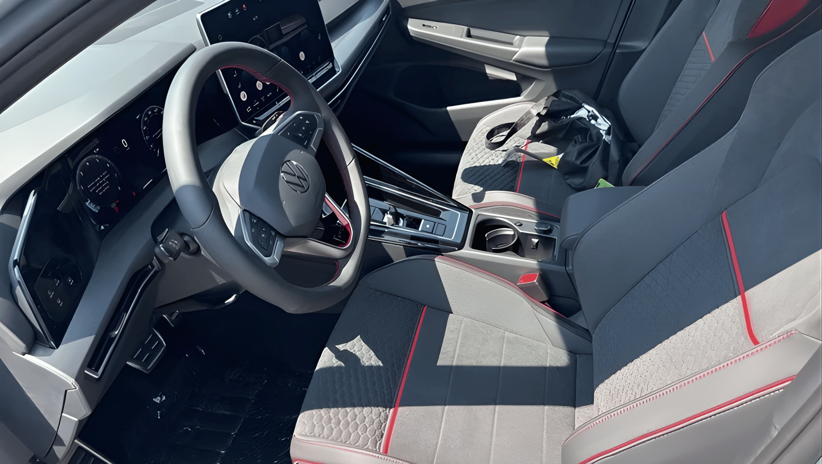 Interior view of 2025 Volkswagen Golf GTI in Fayetteville, AR