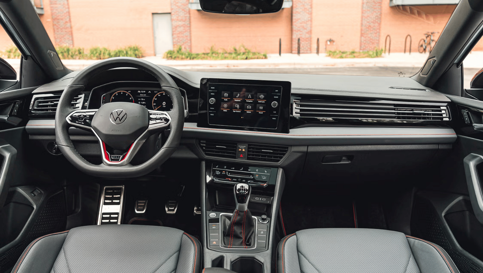 Interior view of 2025 Volkswagen Jetta GLI in Fayetteville, AR