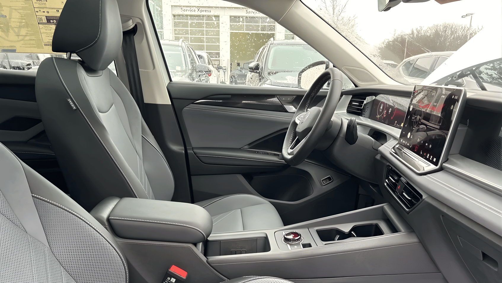 Interior view of 2025 Volkswagen Tiguan in Fayetteville, AR